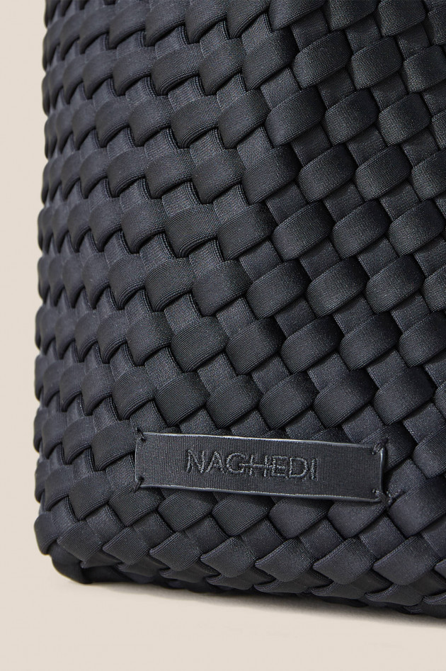Naghedi Handtasche HOBO MEDIUM in Onyx
