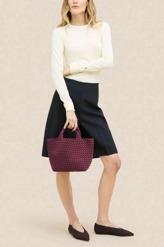 Naghedi Tote ST. BARTHS SMALL in Bordeaux