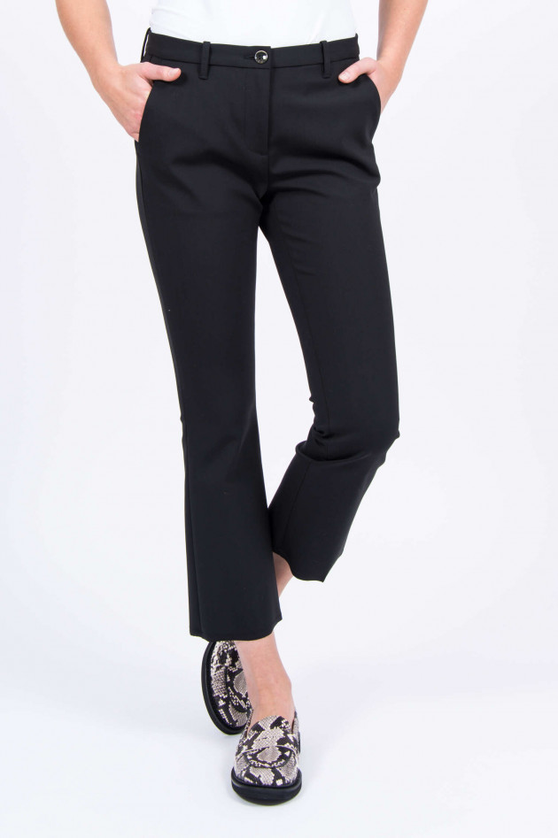 nine in the morning Chino ROME KICK FLARE in Schwarz