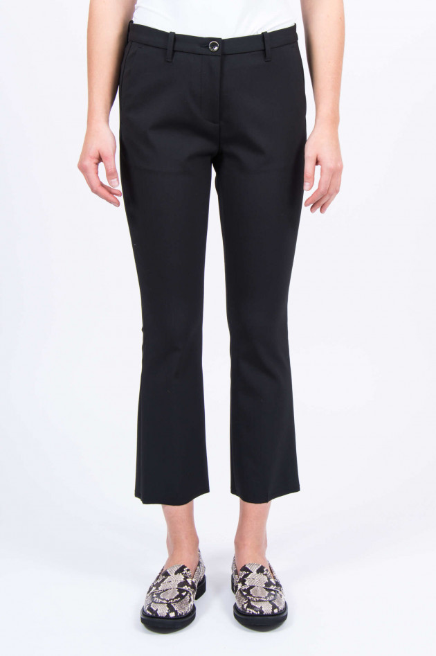 nine in the morning Chino ROME KICK FLARE in Schwarz