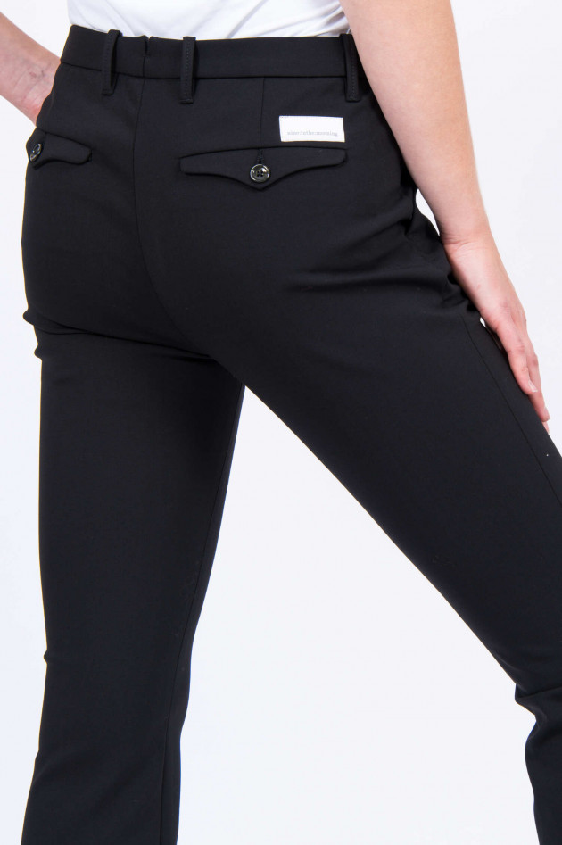 nine in the morning Chino ROME KICK FLARE in Schwarz