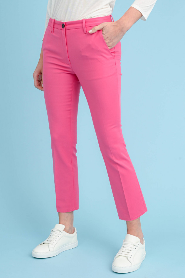 nine in the morning jersey Hose ROME mit leichtem Kick in Fuchsia