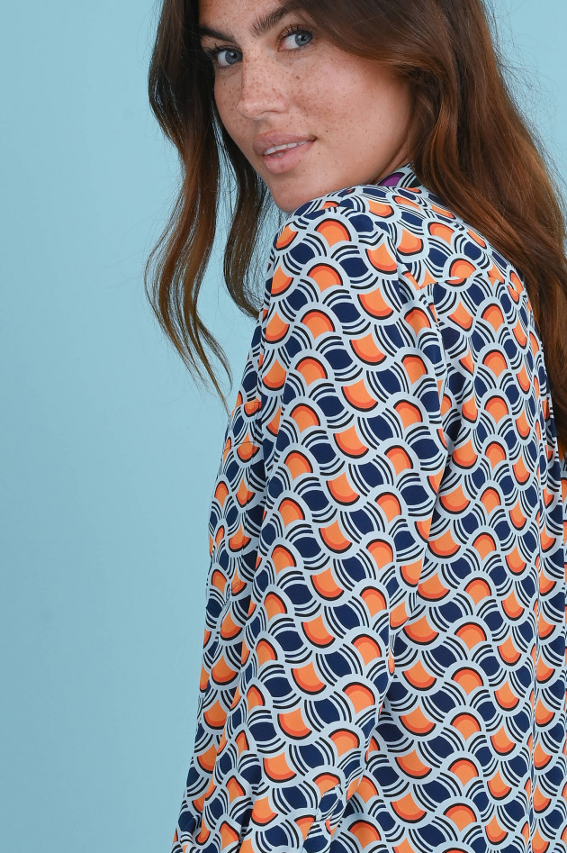 Odeeh Bluse mit Allover Print in Multicolor