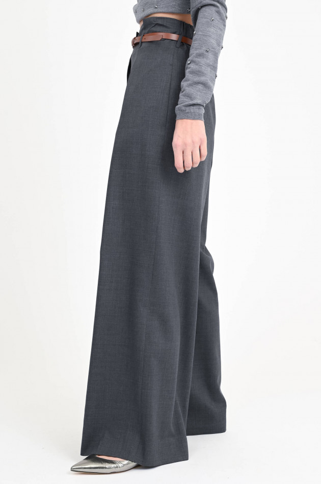 Odeeh Wide-Leg Hose in Anthrazit