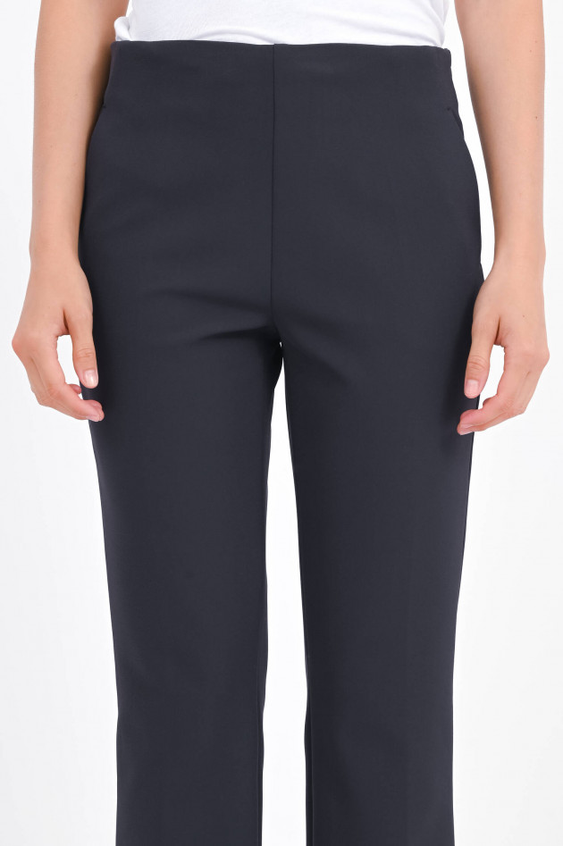 Odeeh Klassische Hose mit Kick in Granite