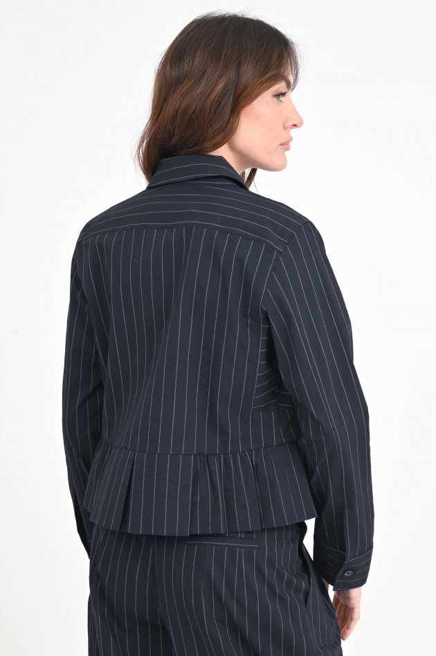 Odeeh Jacke mit Nadelstreifen in Navy