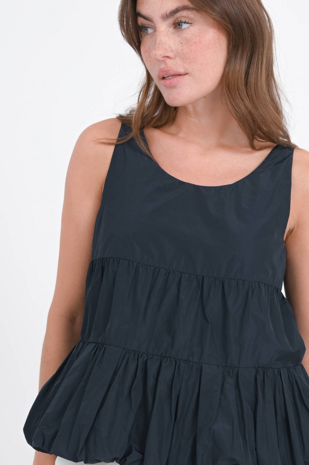 Odeeh Taft Bluse in Midnight