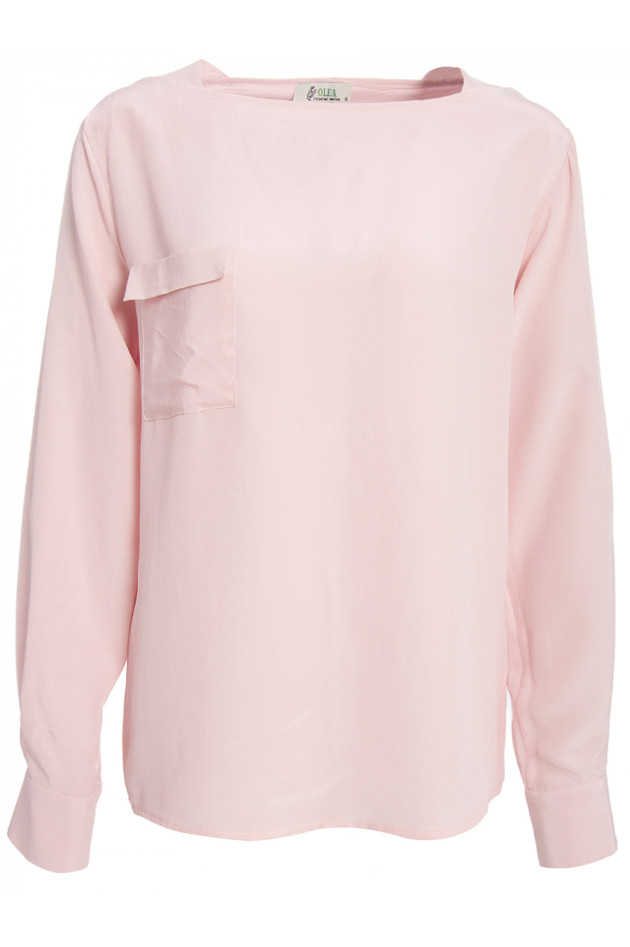 Olea Seidenbluse Rosa 