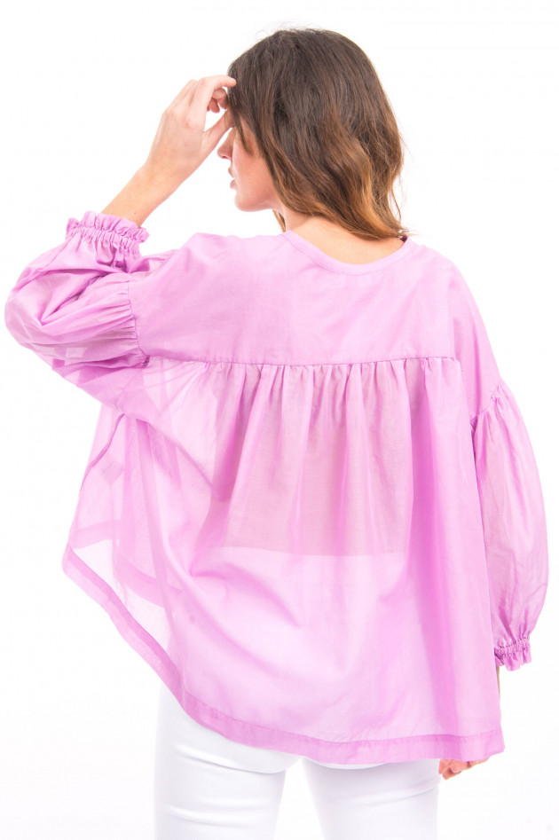 Ottodame Bluse mit Puffarm in Lavendel