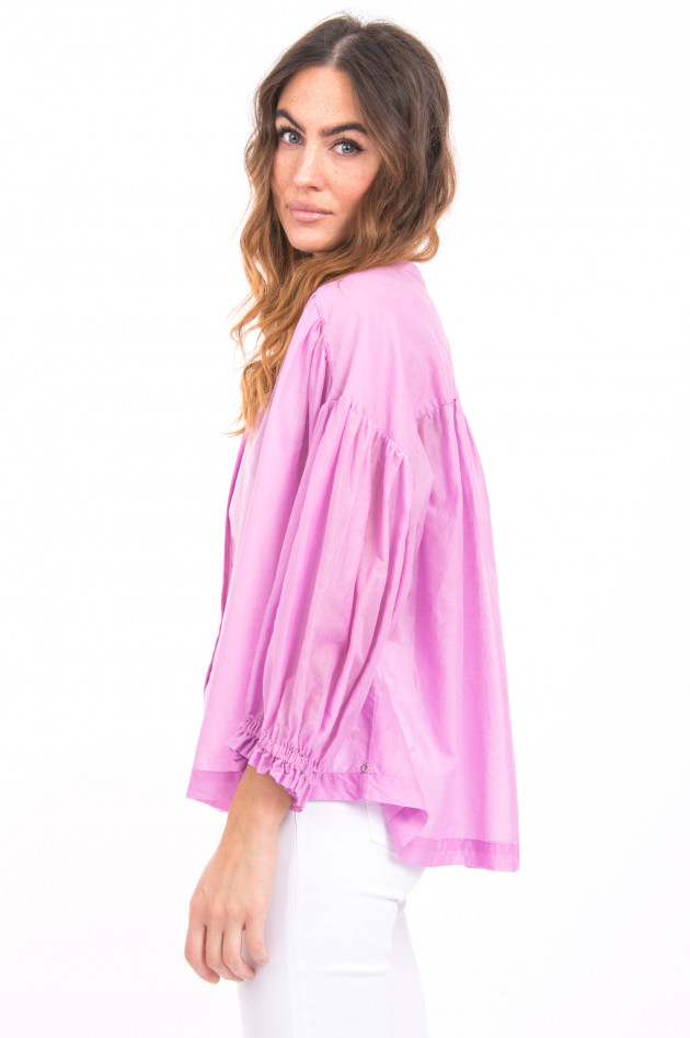 Ottodame Bluse mit Puffarm in Lavendel