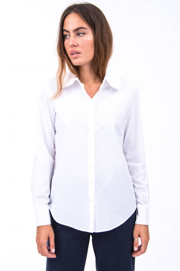 Ottodame Bluse mit Rüschendetails in Weiß