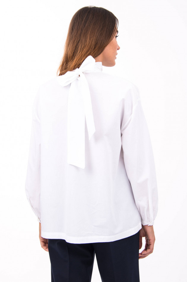 Ottodame Bluse mit Rüschen-Details in Weiß