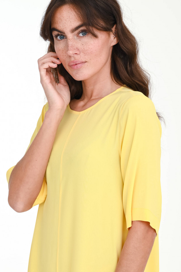 Ottodame Maxi-Kleid aus Seiden-Mix in Gelb