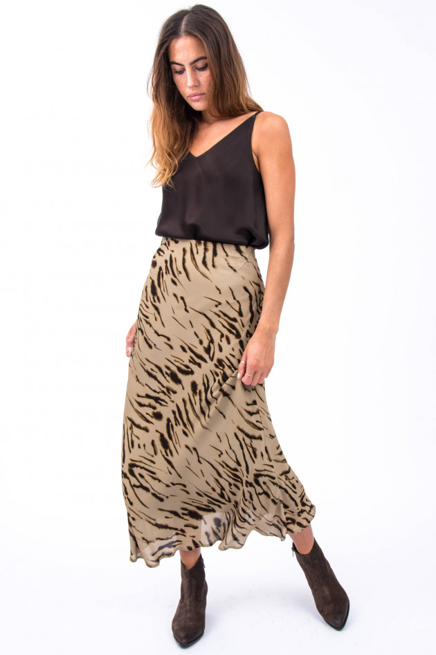 Ottodame Maxi-Rock im Zebra Design