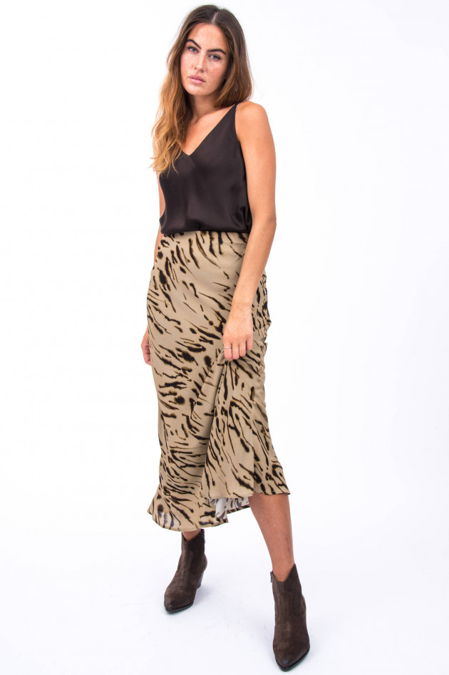 Ottodame Maxi-Rock im Zebra Design