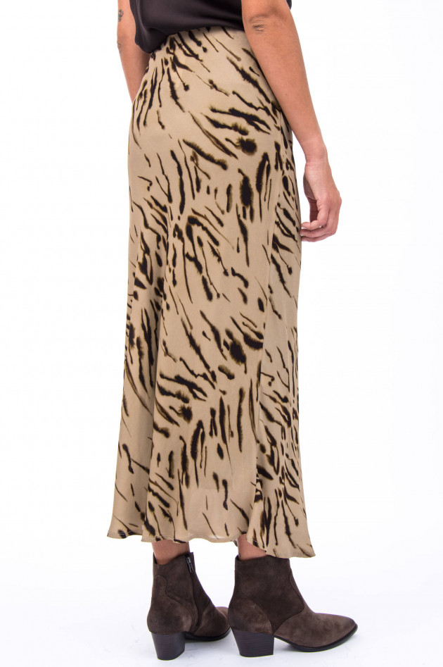 Ottodame Maxi-Rock im Zebra Design