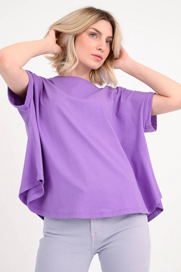 Ottodame Lockeres T-Shirt in Violett