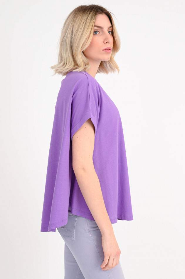 Ottodame Lockeres T-Shirt in Violett