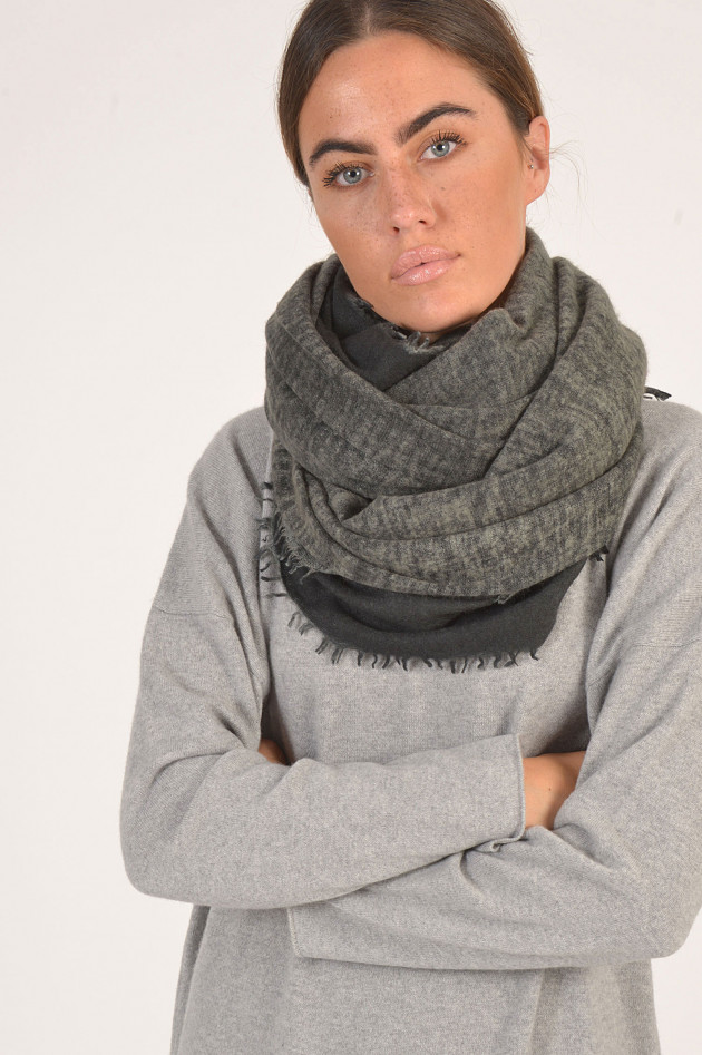 Ottotredici 813 Tuch aus Cashmere in Grau