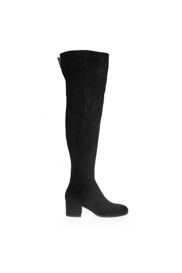 Steffen Schraut Overknee-Stiefel in Schwarz