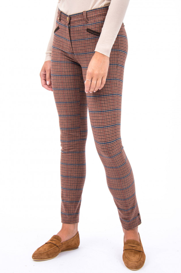 Pamela Henson Hose ROYAL in Camel/Karo-Muster