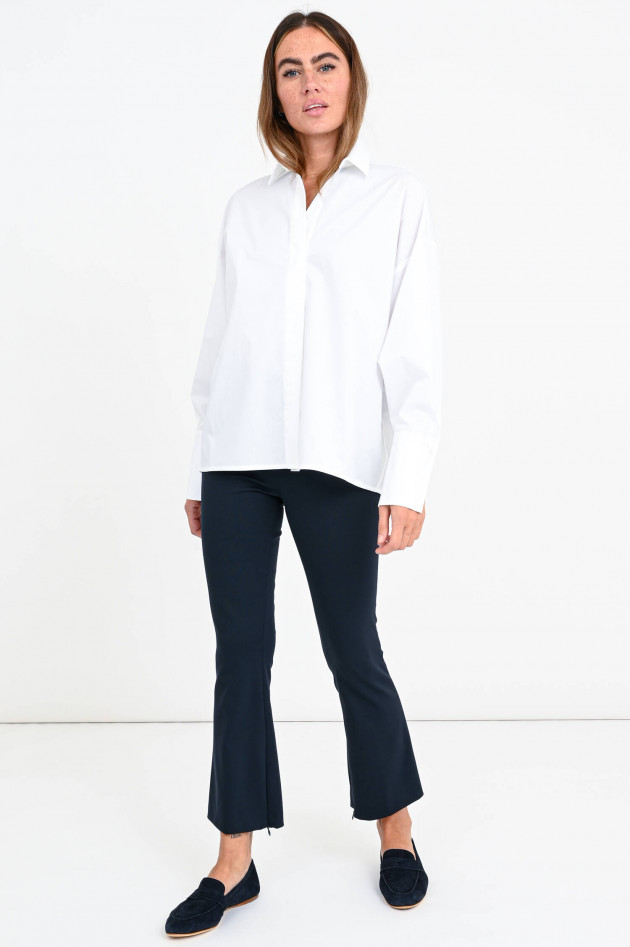 Pamela Henson Cropped Jerseyhose ACERA mit Kick in Marine