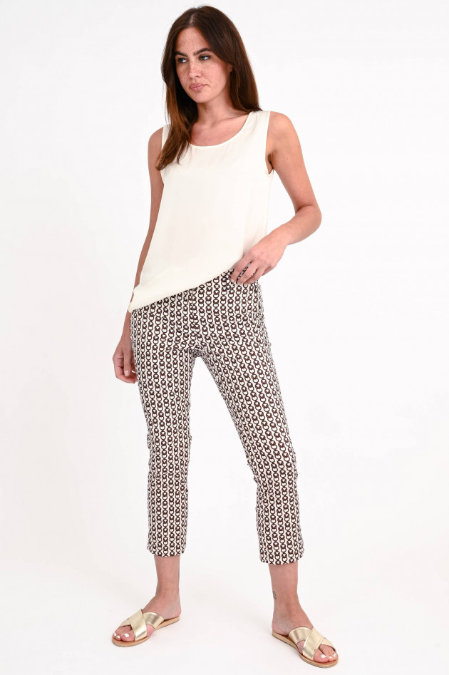 Pamela Henson Baumwoll-Hose CAPRI mit Print