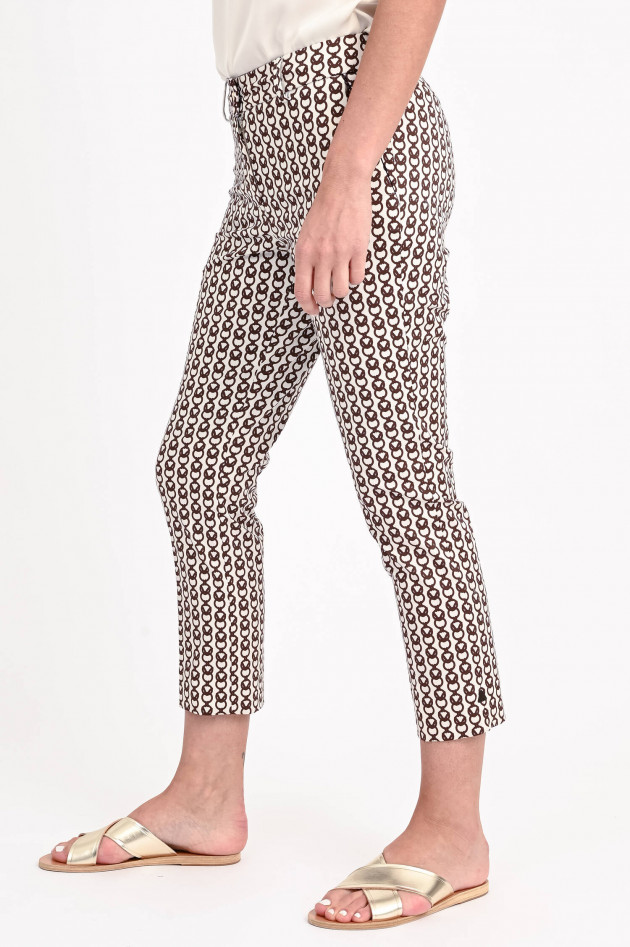 Pamela Henson Baumwoll-Hose CAPRI mit Print