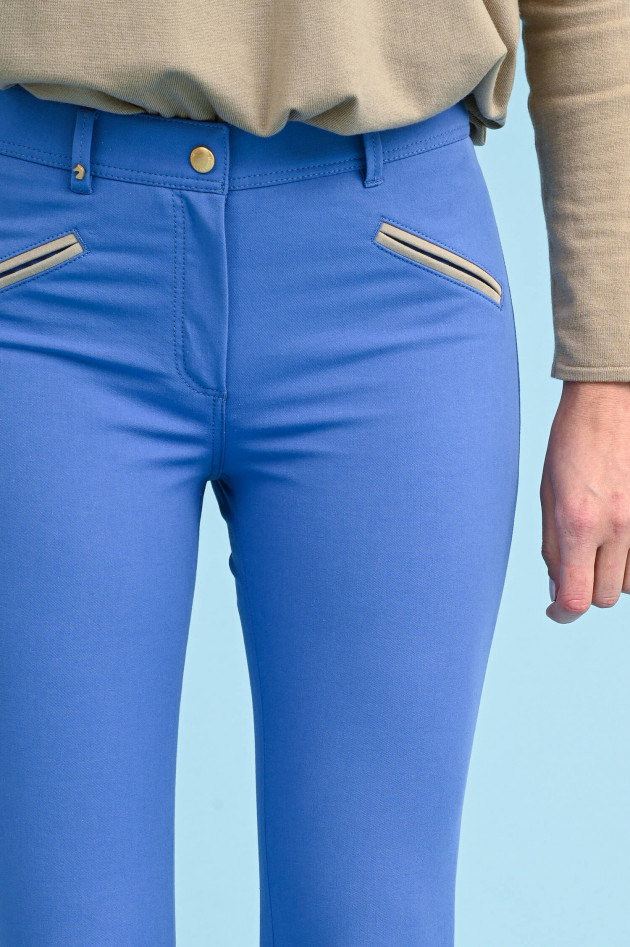 Pamela Henson Hose ROYAL in Taubenblau