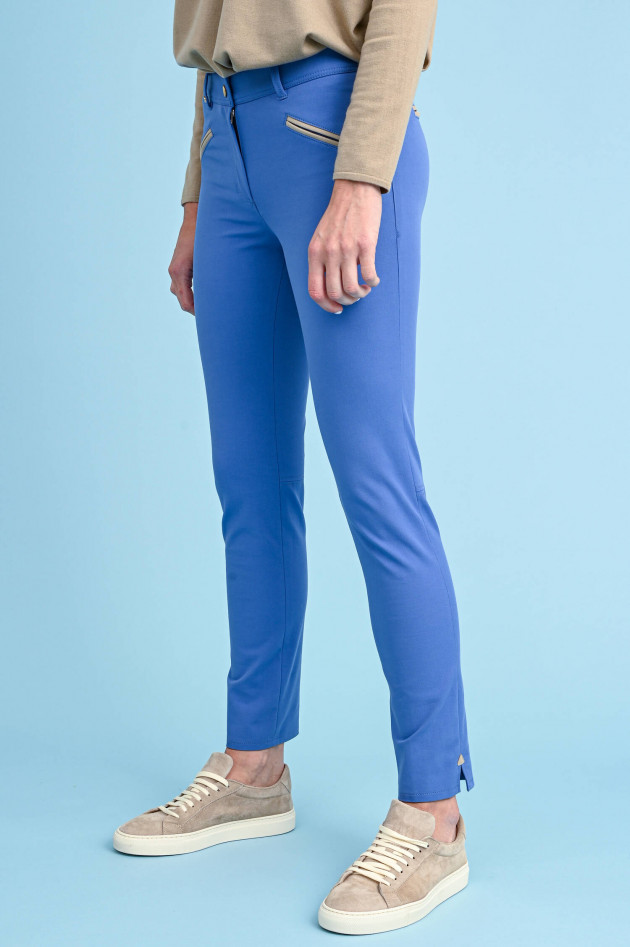 Pamela Henson Hose ROYAL in Taubenblau