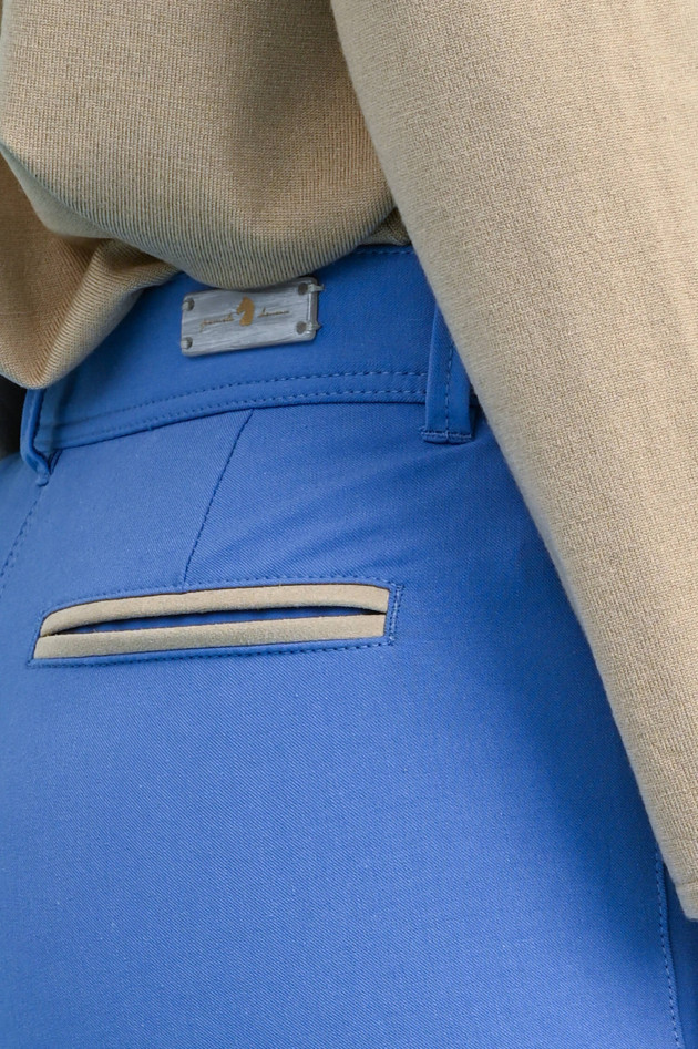 Pamela Henson Hose ROYAL in Taubenblau