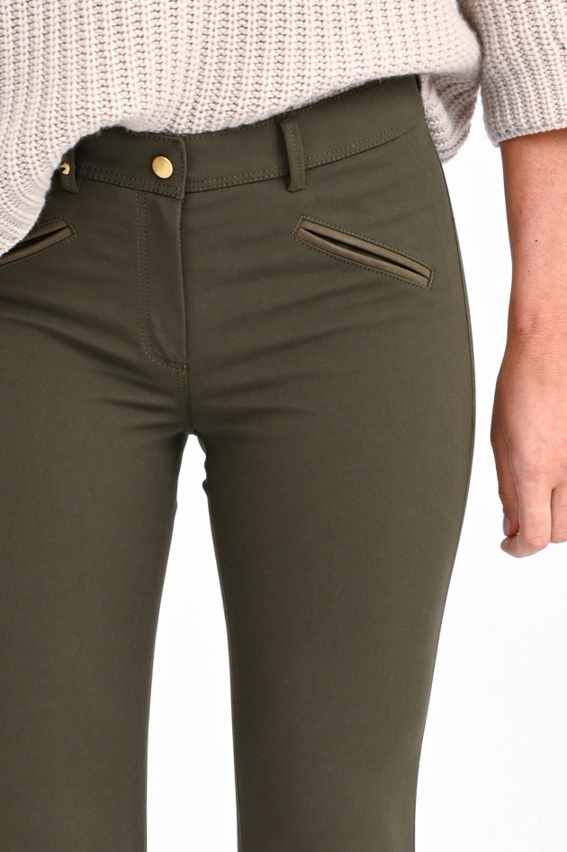 Pamela Henson Stretch-Hose ROYAL in Oliv