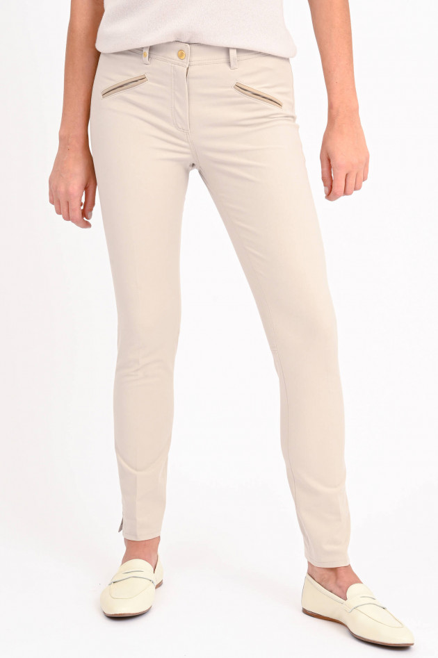 Pamela Henson Stretchhose ROYAL in Beige