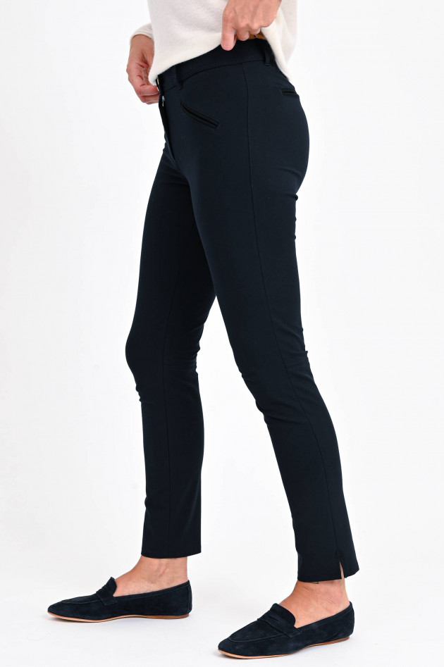 Pamela Henson Stretch-Hose ROYAL in Navy