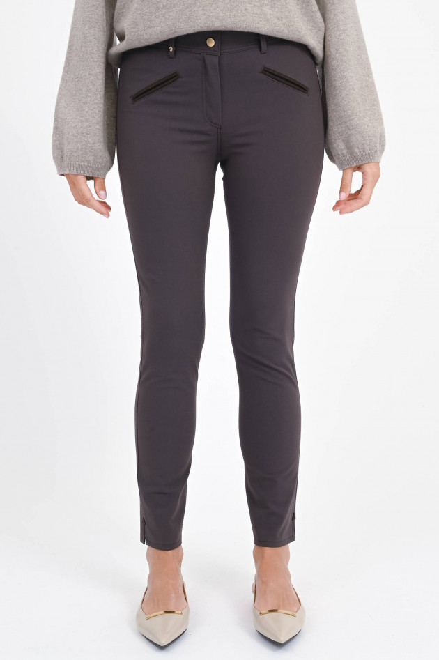 Pamela Henson Superstretch-Hose ROYAL in Chocolate