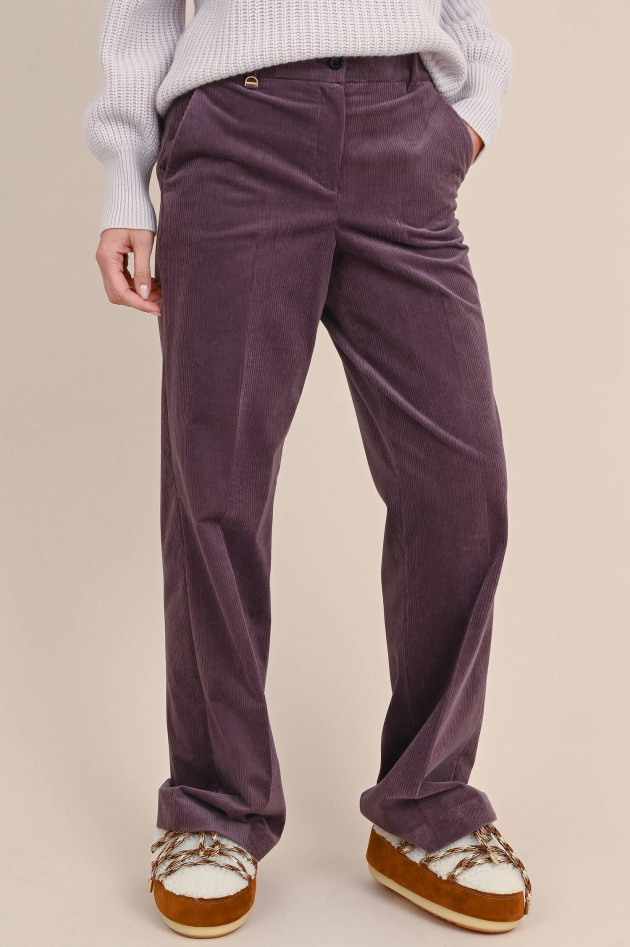 Pamela Henson Cordhose ANASTASIA in Violett