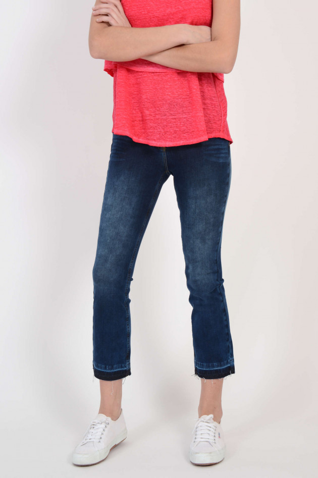 Pamela Henson Jeans mit Kick in Dunkleblau