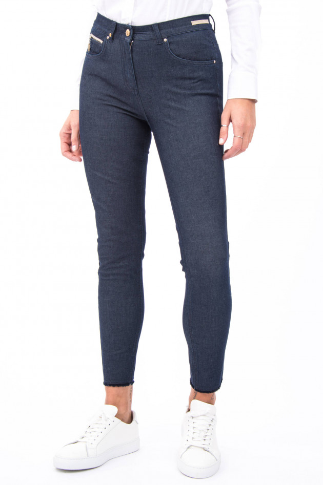 Pamela Henson Jeans CINQ CUT in Dunkelblau