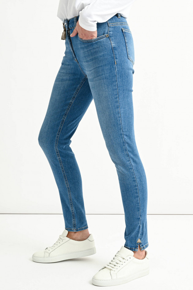 Pamela Henson Jeans CINQ in Mittelblau