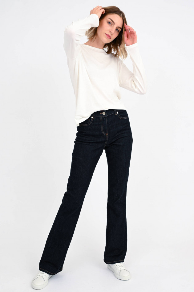 Pamela Henson Bootcut Jeans CARY in Dunkelblau