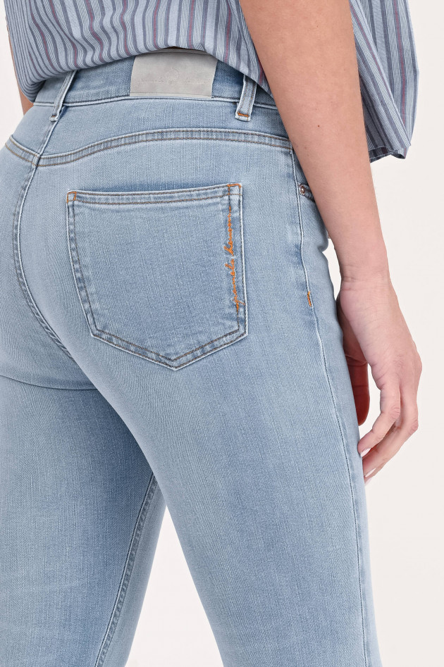 Pamela Henson Slim Fit Jeans CINQ in Hellblau