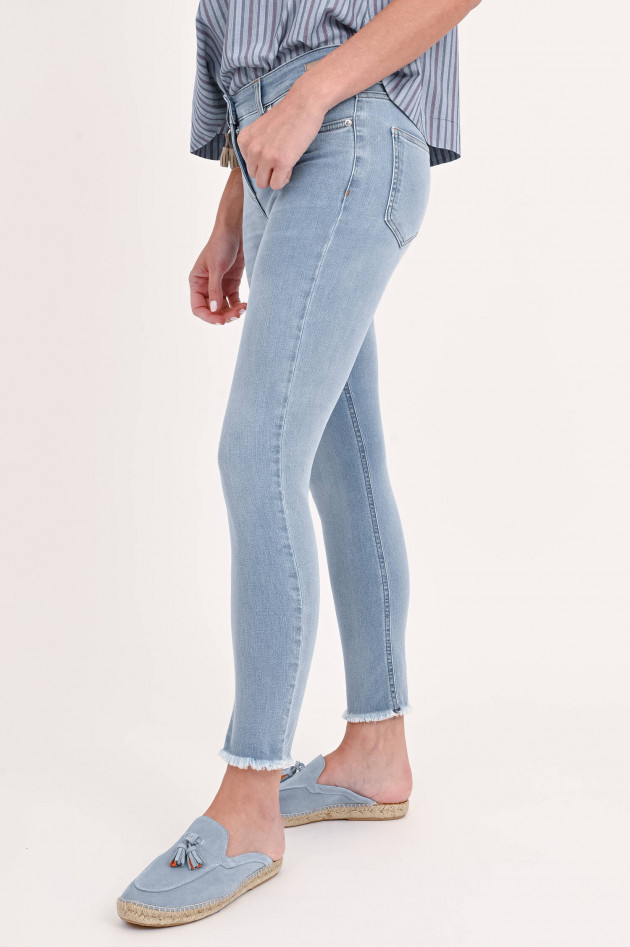 Pamela Henson Slim Fit Jeans CINQ in Hellblau