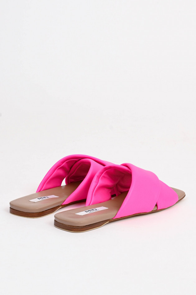 Pao Leder Pantolette NICOTINA in Pink