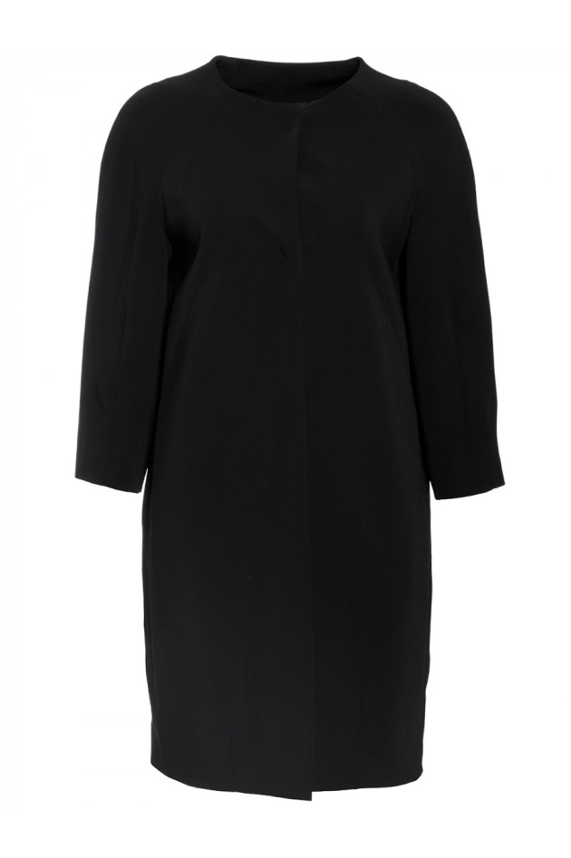 Mantel Egg Shape Schwarz