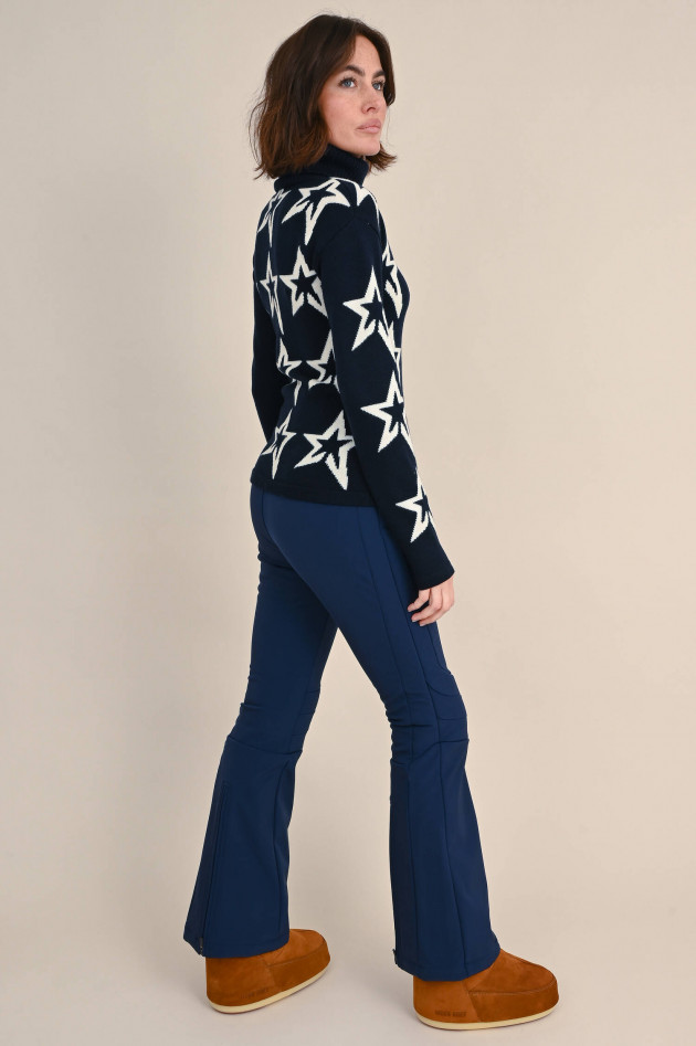 Perfect Moment Wollpullover STAR DUST in Navy