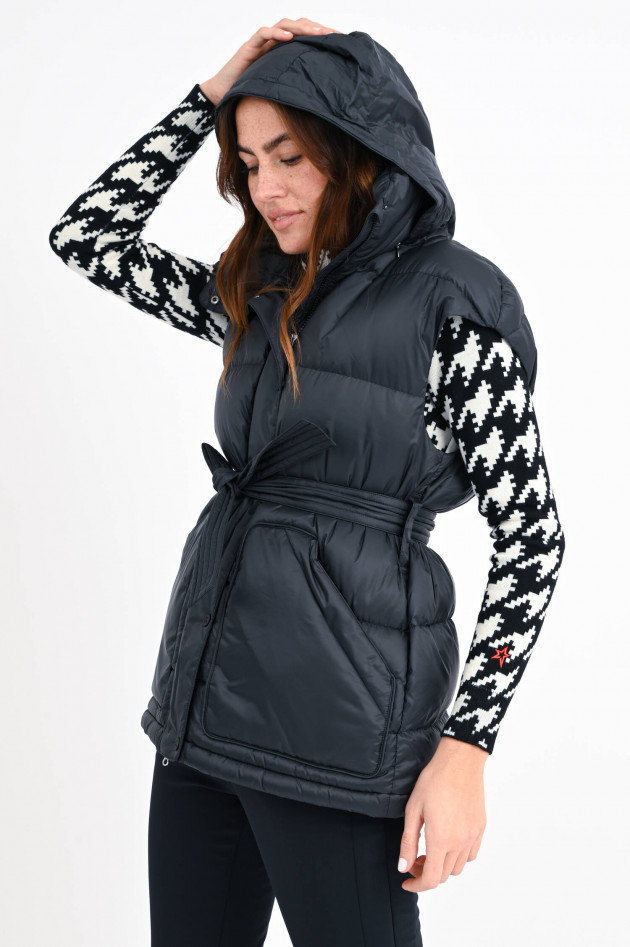 Perfect Moment Daunenstepp-Gilet OVER SIZE VEST II in Schwarz