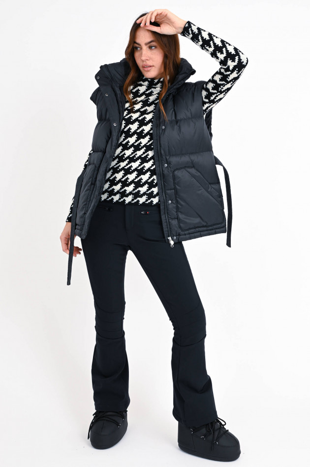 Perfect Moment Daunenstepp-Gilet OVER SIZE VEST II in Schwarz