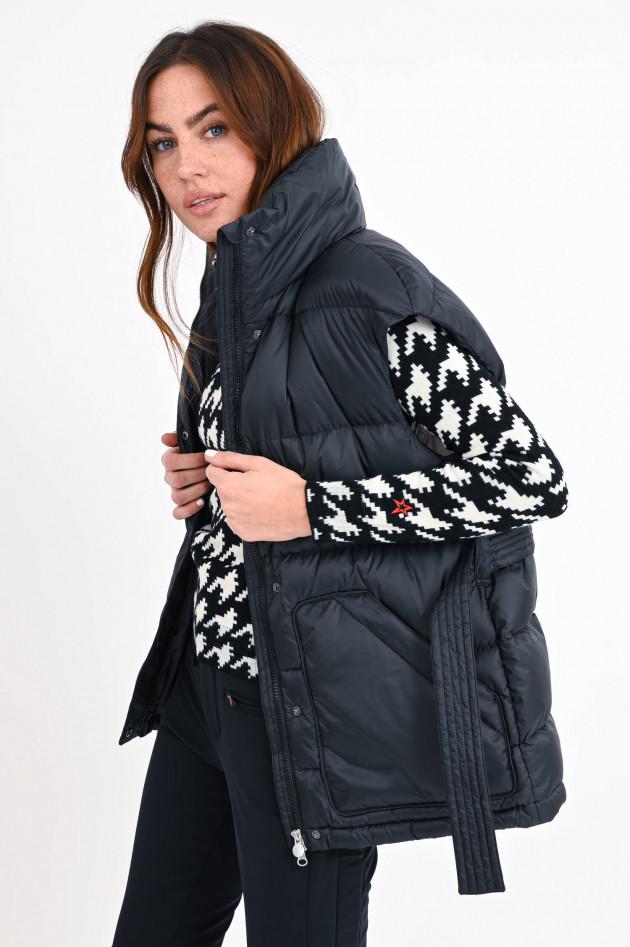 Perfect Moment Daunenstepp-Gilet OVER SIZE VEST II in Schwarz