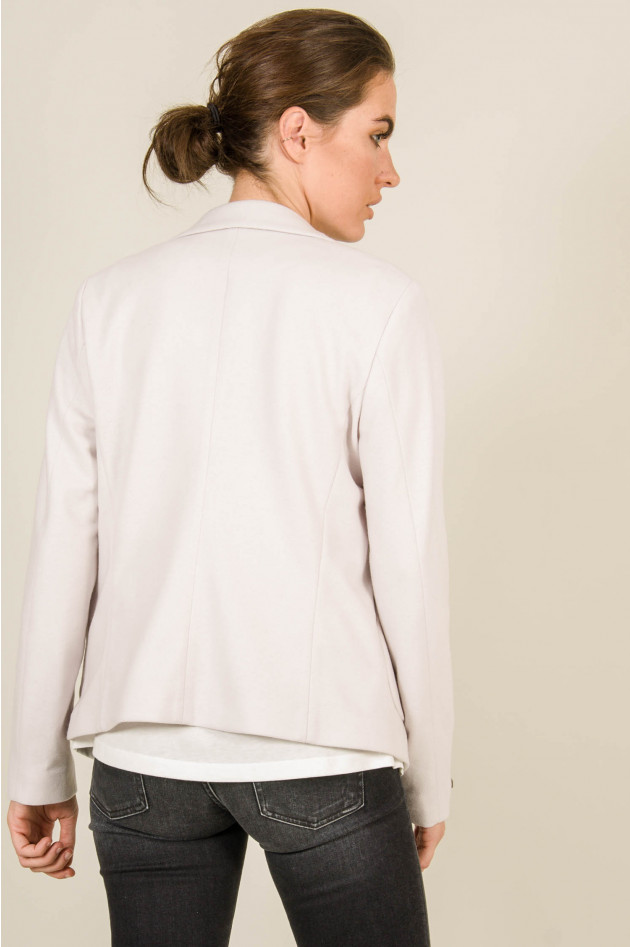 Peserico Blazer aus Wolle in Rosa/Beige