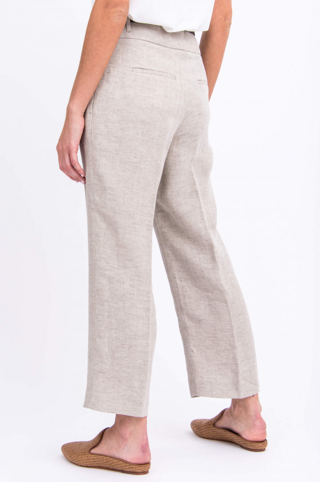 Peserico Leinen-Culotte inklusive Gürel in Beige